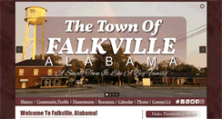 Desktop Screenshot of falkville.org