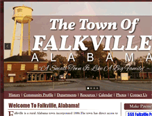 Tablet Screenshot of falkville.org